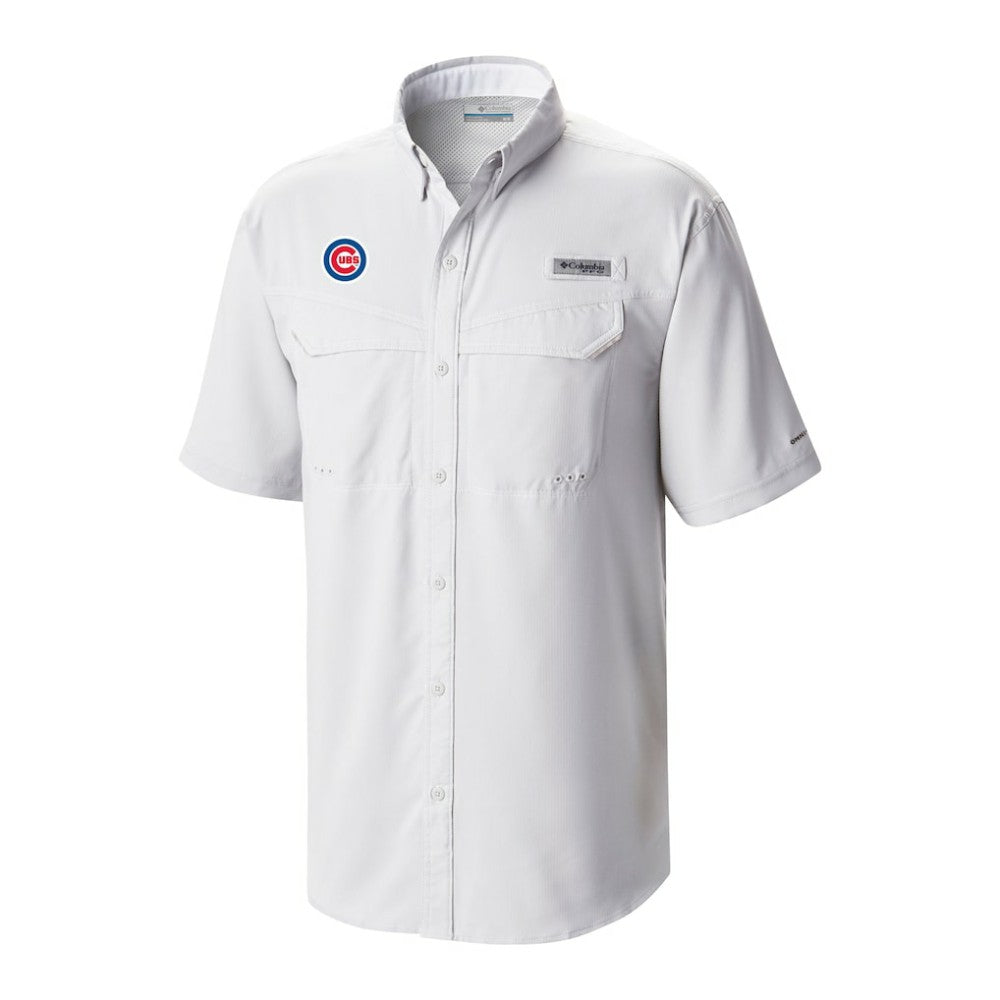 Chicago Cubs Columbia Omni-Wick Low Drag Offshore Button-Up Shirt Lifestyle
