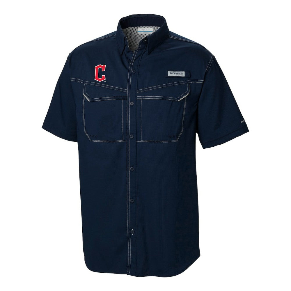 Cleveland Guardians Columbia Omni-Wick Low Drag Offshore Button-Up Shirt Clearance