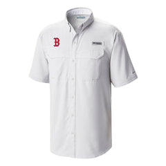 Boston Red Sox Columbia Omni-Wick Low Drag Offshore Button-Up Shirt Near Me