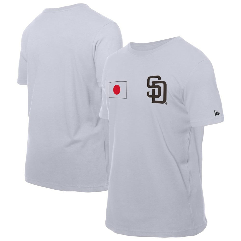 San Diego Padres New Era Japanese Flag T-Shirt Online