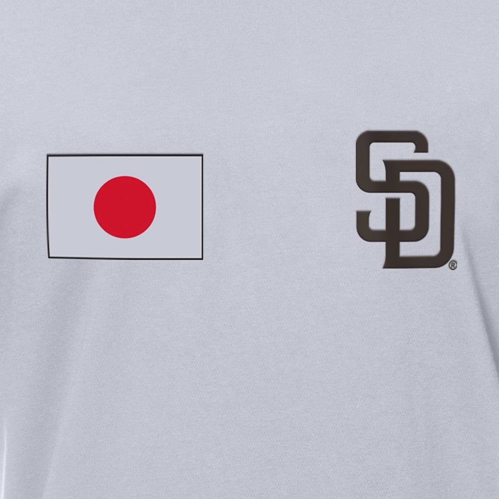 San Diego Padres New Era Japanese Flag T-Shirt Online