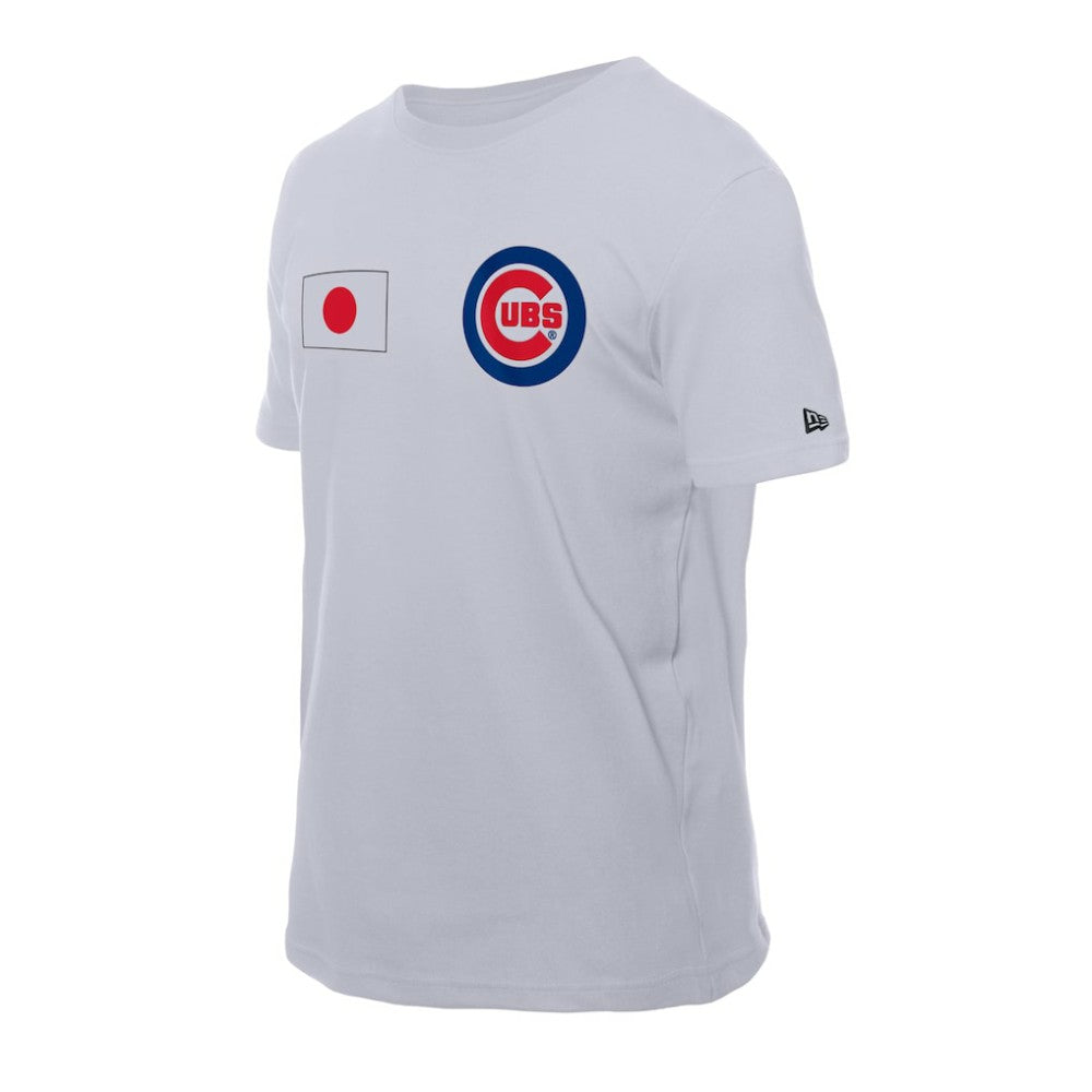 Chicago Cubs New Era Japanese Flag T-Shirt Clearance