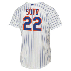 Juan Soto New York Mets Nike Youth Home Replica Jersey Sale