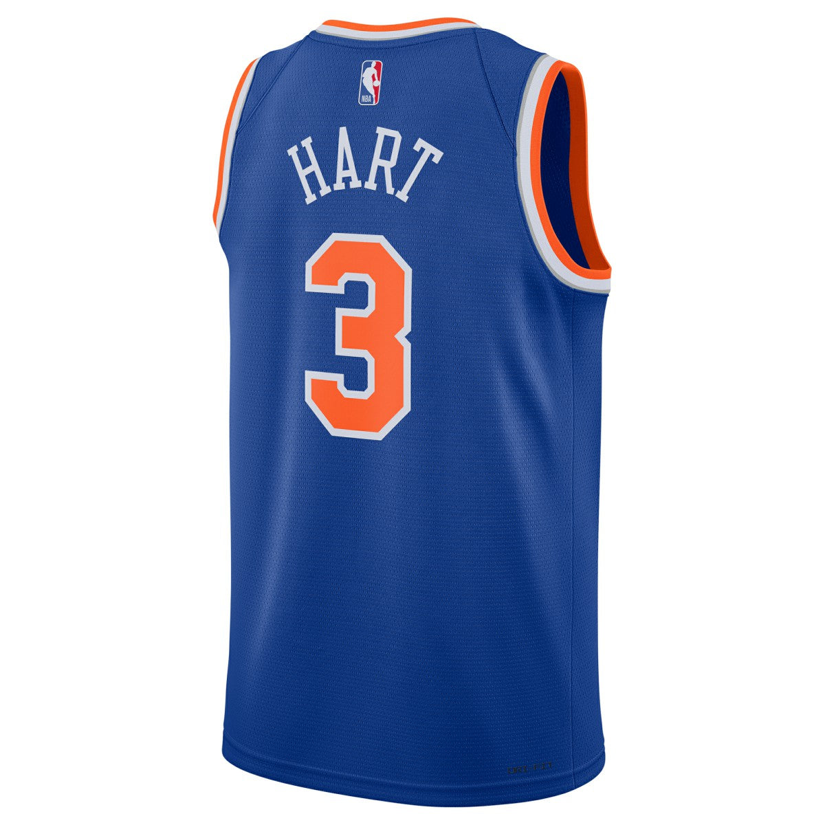 Nike - Josh Hart New York Knicks Unisex Swingman Player Jersey - Icon Edition - Blue