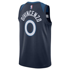 Nike - Donte DiVincenzo Minnesota Timberwolves Unisex Swingman Player Jersey - Icon Edition - Navy