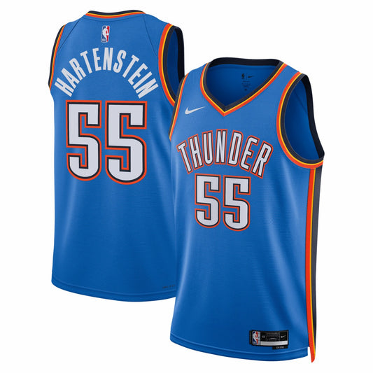 Isaiah Hartenstein Oklahoma City Thunder Unisex Swingman Player Jersey - Icon Edition - Blue | NBA Jerseys
