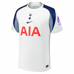 Nike Tottenham Hotspur 2025/26 Home Replica Custom Jerseys - White