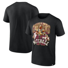 Fanatics - Donovan Mitchell Cleveland Cavaliers Notorious 4.0 T-Shirt - Black