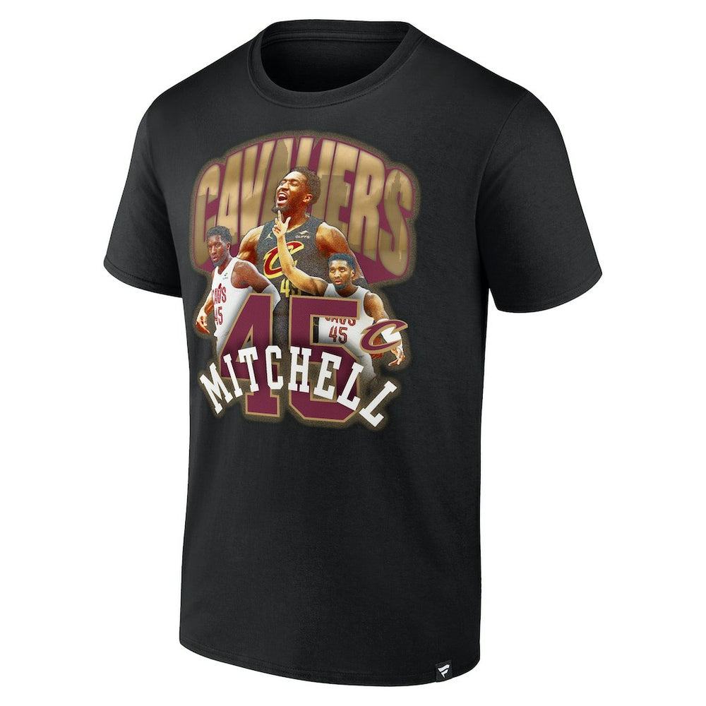 Fanatics - Donovan Mitchell Cleveland Cavaliers Notorious 4.0 T-Shirt - Black