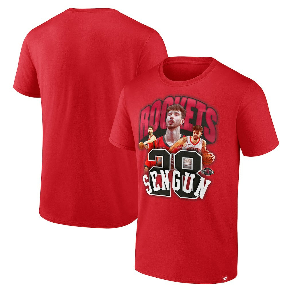 Fanatics - Alperen Sengun Houston Rockets Notorious 4.0 T-Shirt - Red
