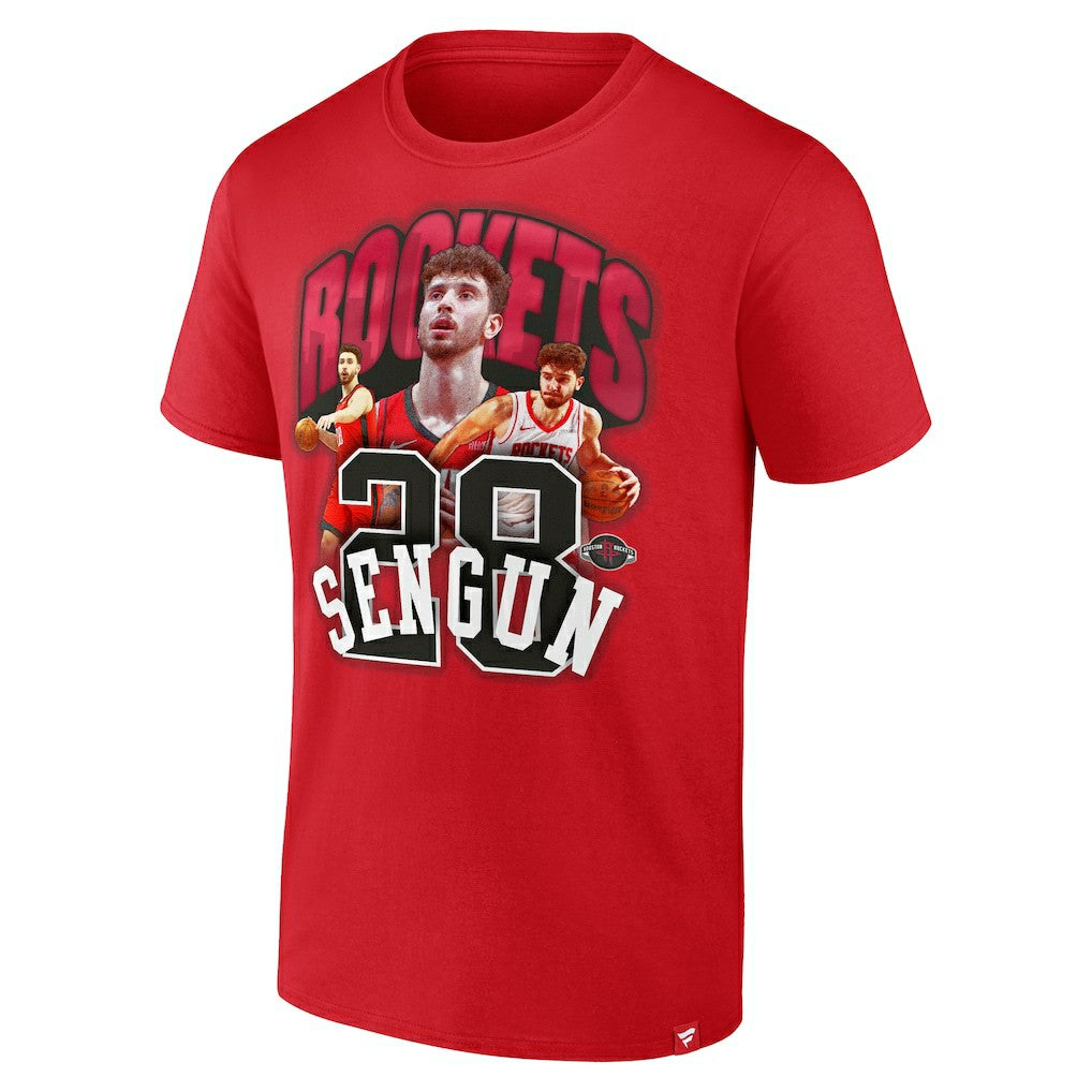 Fanatics - Alperen Sengun Houston Rockets Notorious 4.0 T-Shirt - Red