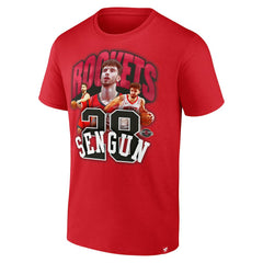 Fanatics - Alperen Sengun Houston Rockets Notorious 4.0 T-Shirt - Red