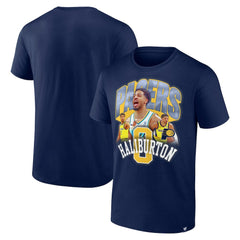 Fanatics - Tyrese Haliburton Indiana Pacers Notorious 4.0 T-Shirt - Navy