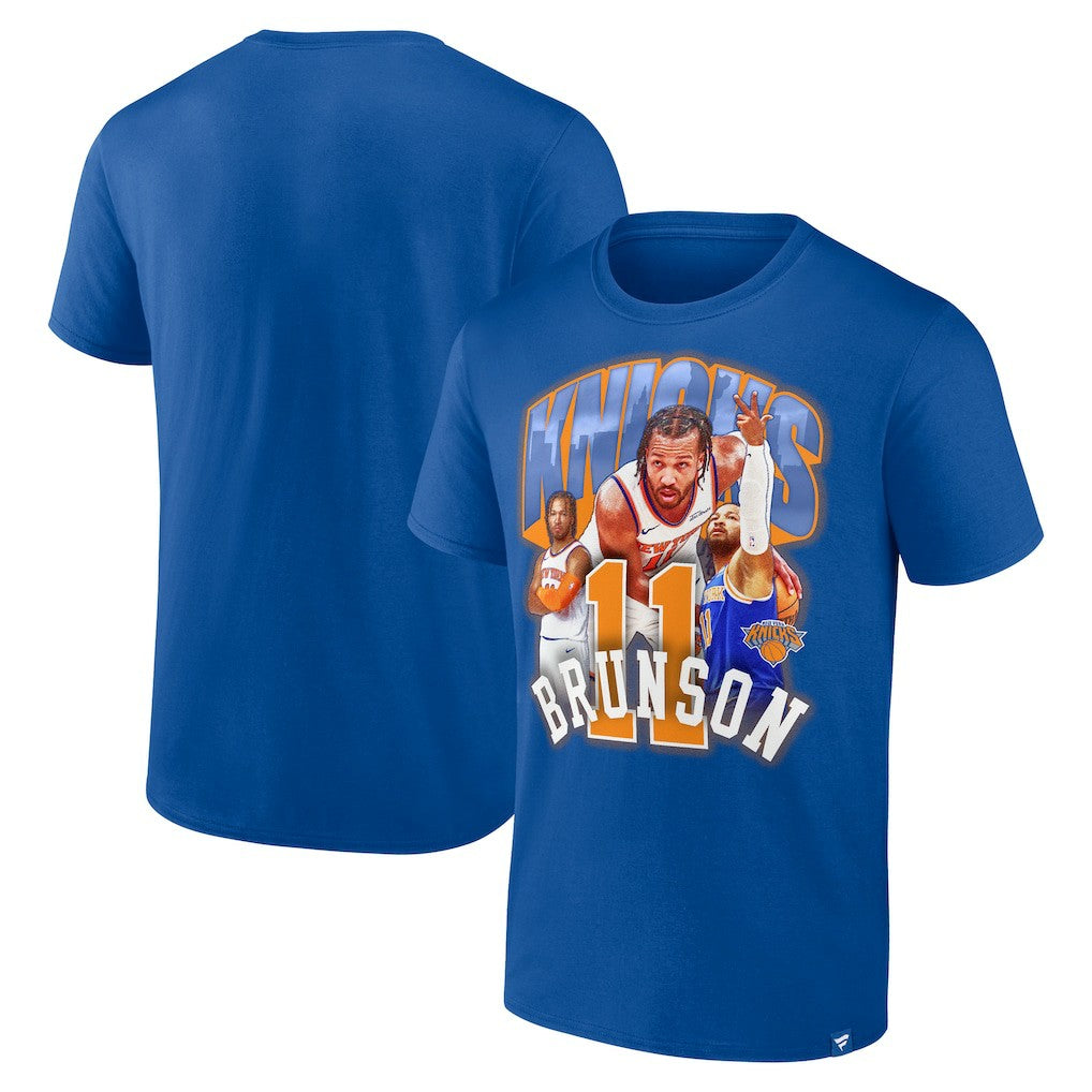 Fanatics - Jalen Brunson New York Knicks Notorious 4.0 T-Shirt - Blue