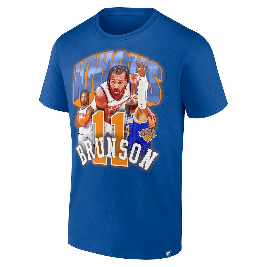 Fanatics - Jalen Brunson New York Knicks Notorious 4.0 T-Shirt - Blue