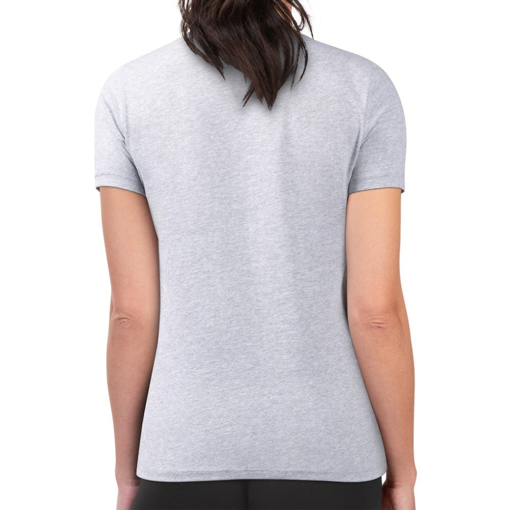 Texas Rangers G-III 4Her by Carl Banks Women's Super-Slim Fit Lightweight Shadow Logo Graphic T-Shirt Lifestyle