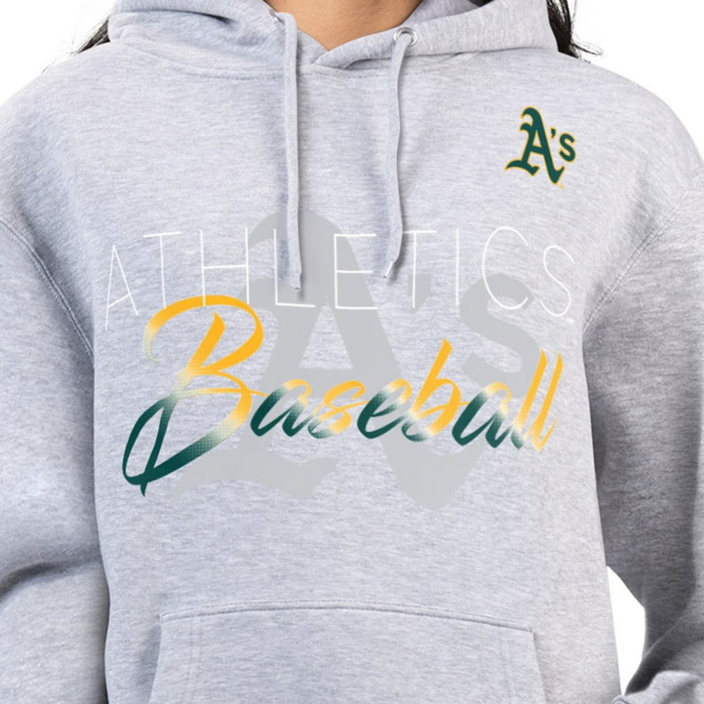 Athletics G-III 4Her by Carl Banks Women's Shadow Logo Graphic Pullover Hoodie Online