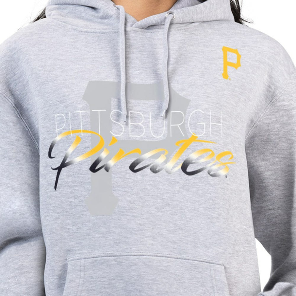 Pittsburgh Pirates G-III 4Her by Carl Banks Women's Shadow Logo Graphic Pullover Hoodie Online