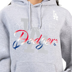 Los Angeles Dodgers G-III 4Her by Carl Banks Women's Shadow Logo Graphic Pullover Hoodie Online