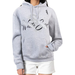Chicago White Sox G-III 4Her by Carl Banks Women's Shadow Logo Graphic Pullover Hoodie discount