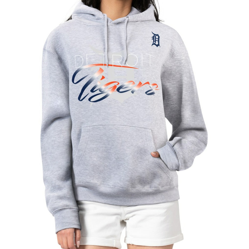 Detroit Tigers G-III 4Her by Carl Banks Women's Shadow Logo Graphic Pullover Hoodie Sale
