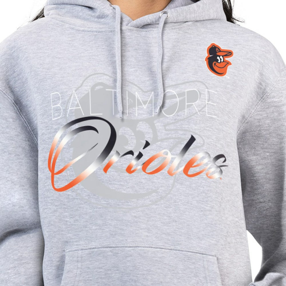 Baltimore Orioles G-III 4Her by Carl Banks Women's Shadow Logo Graphic Pullover Hoodie Online