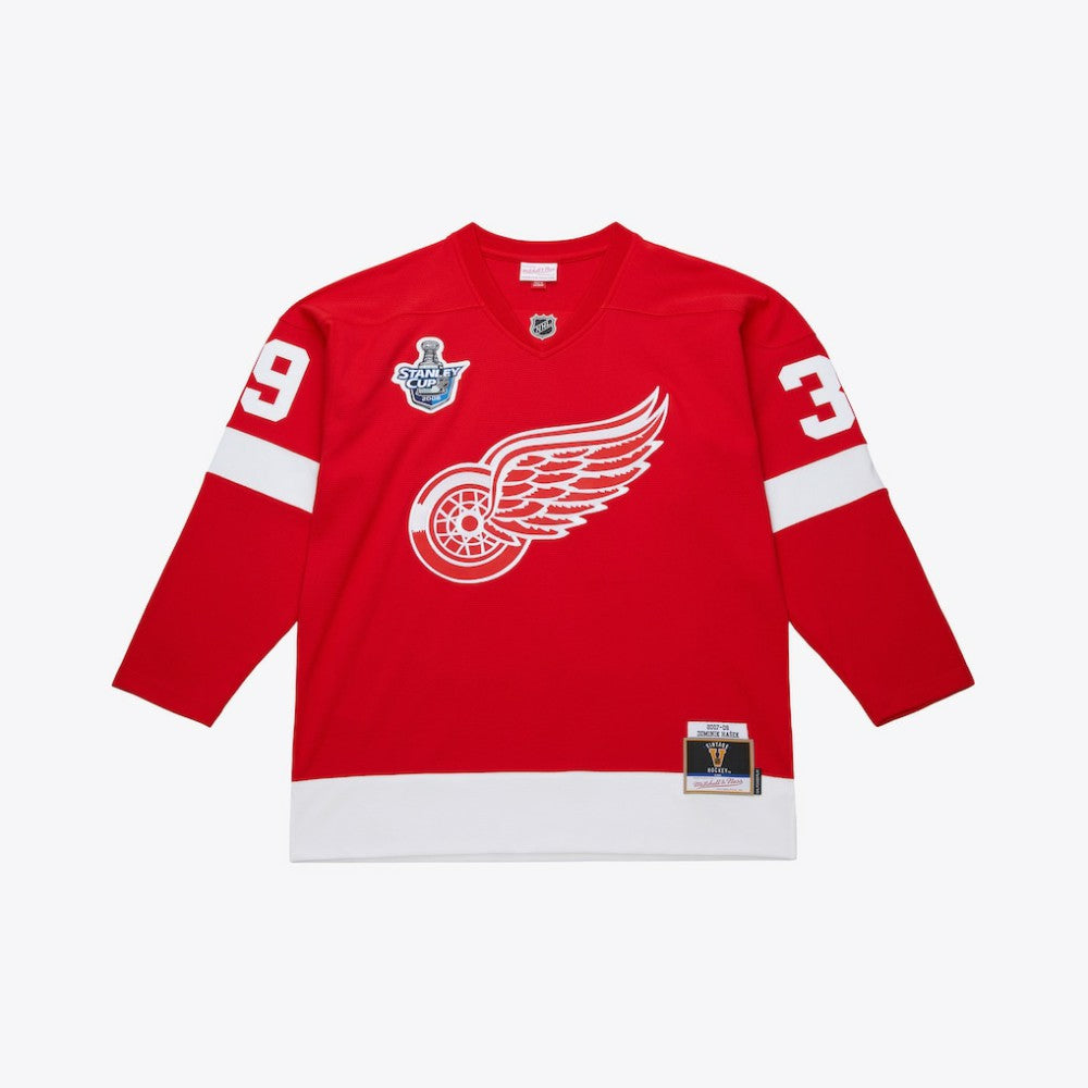 Dominik Hasek Detroit Red Wings Mitchell & Ness 2007-08 Power Play Jersey - Red | NHL Jerseys
