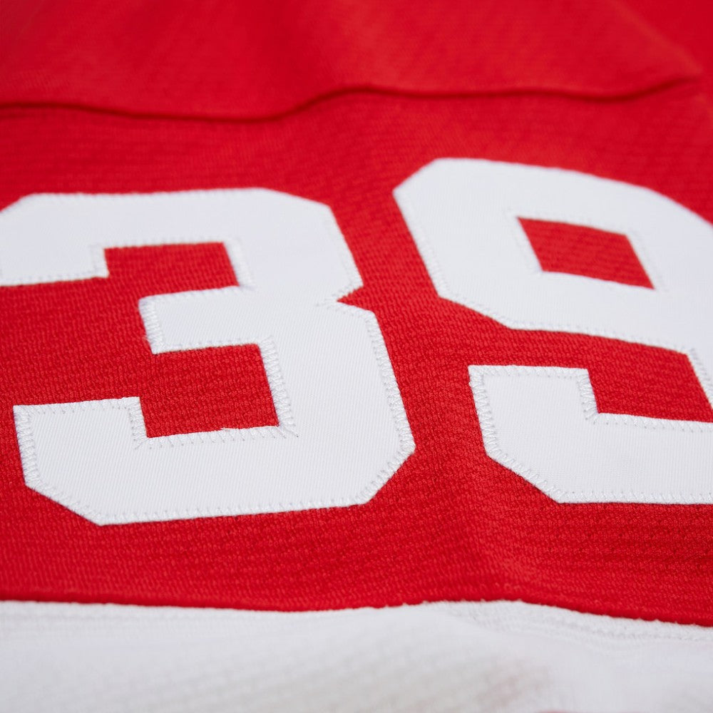 Dominik Hasek Detroit Red Wings Mitchell & Ness 2007-08 Power Play Jersey - Red | NHL Jerseys