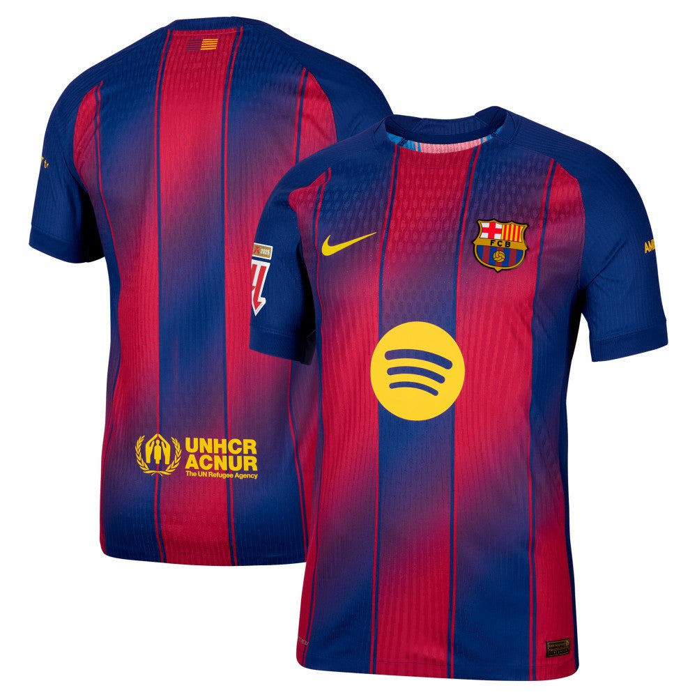 Nike Barcelona 2025/26 Home Jerseys with Patch - Navy