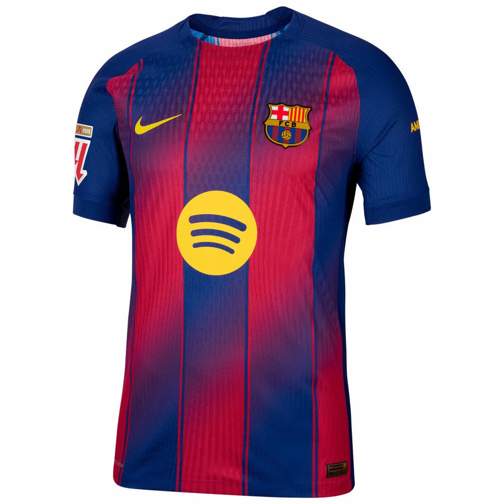 Nike Barcelona 2025/26 Home Jerseys with Patch - Navy