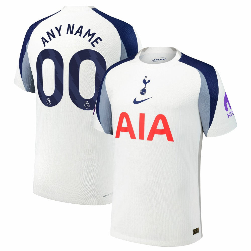 Nike Tottenham Hotspur 2025/26 Home Custom Jerseys - White