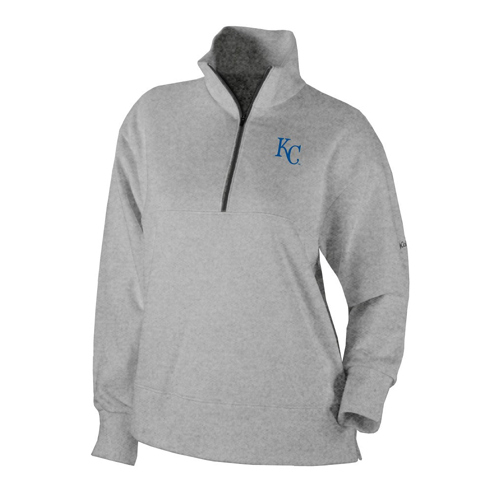 Kansas City Royals Columbia Women's Birchwood Hills Quarter-Zip Pullover Lifestyle