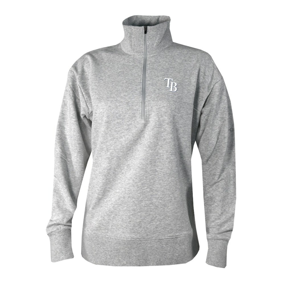 Tampa Bay Rays Columbia Women's Birchwood Hills Quarter-Zip Pullover discount