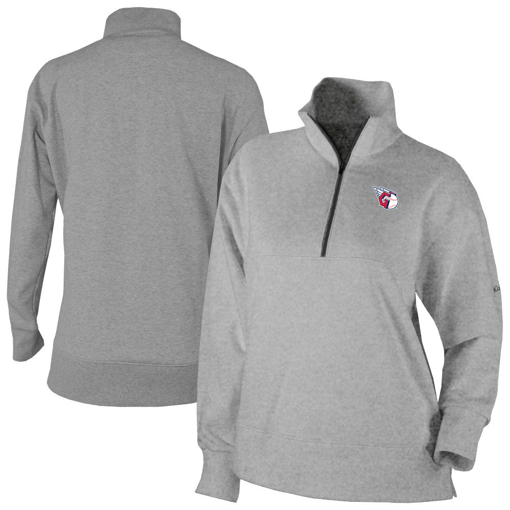 Cleveland Guardians Columbia Women's Birchwood Hills Quarter-Zip Pullover Online