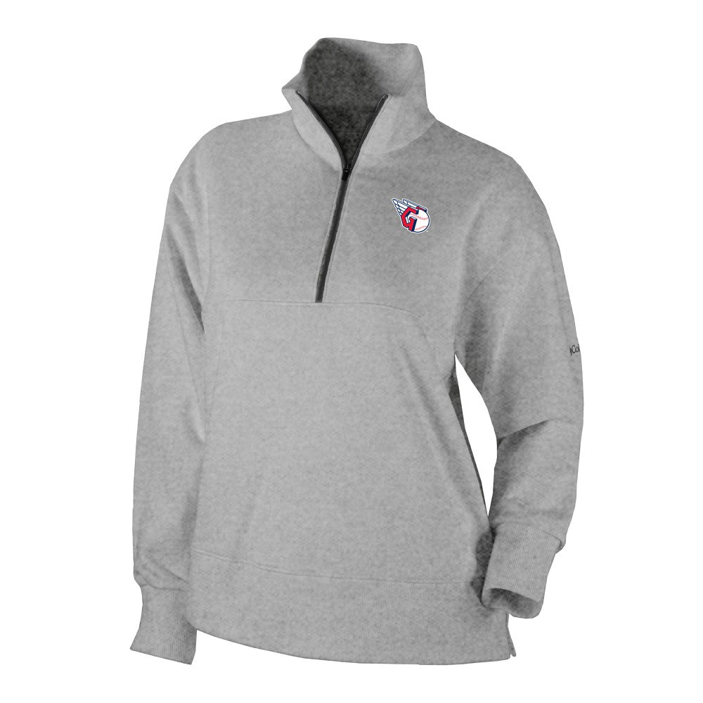 Cleveland Guardians Columbia Women's Birchwood Hills Quarter-Zip Pullover Online