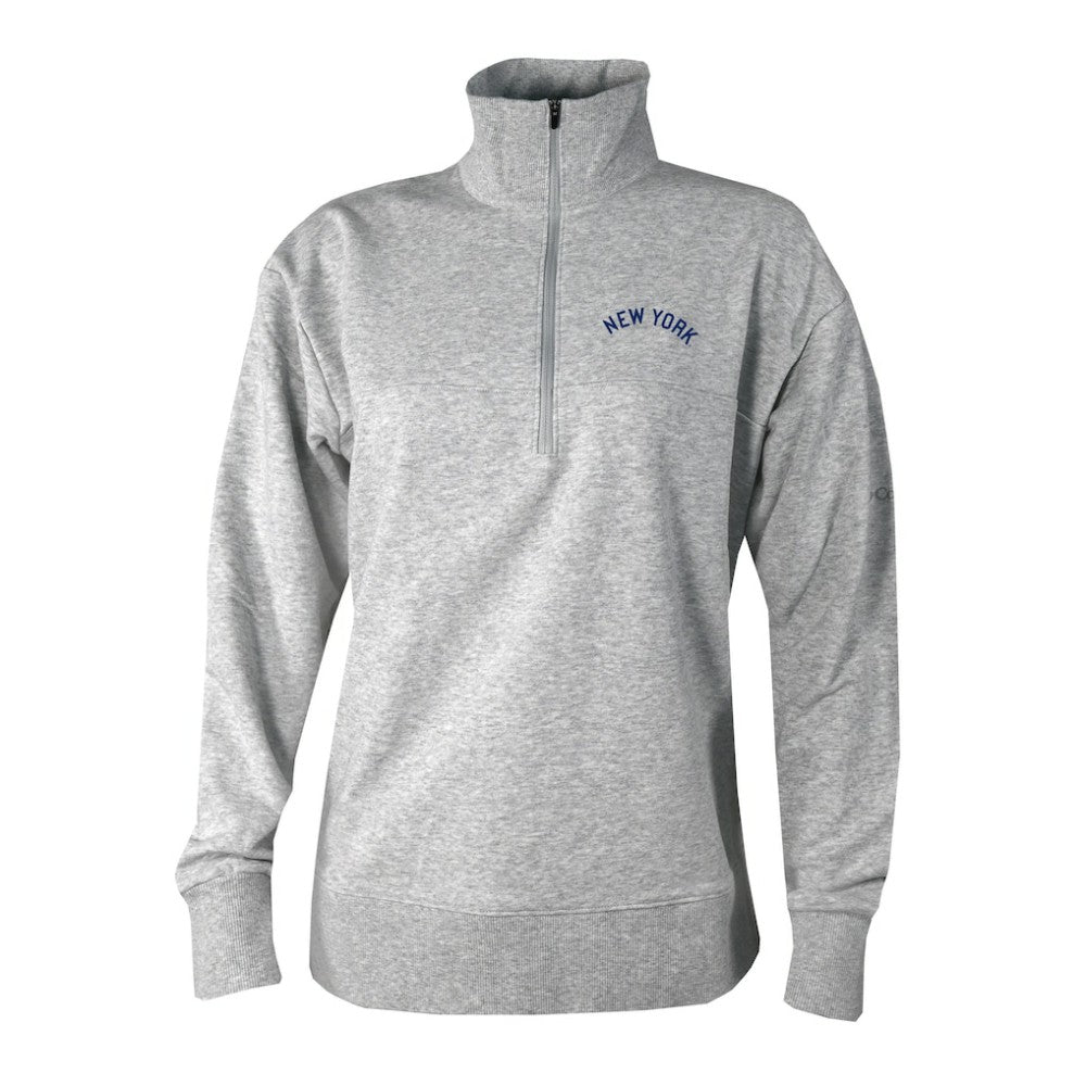 New York Yankees Columbia Women's Birchwood Hills Quarter-Zip Pullover On Sale
