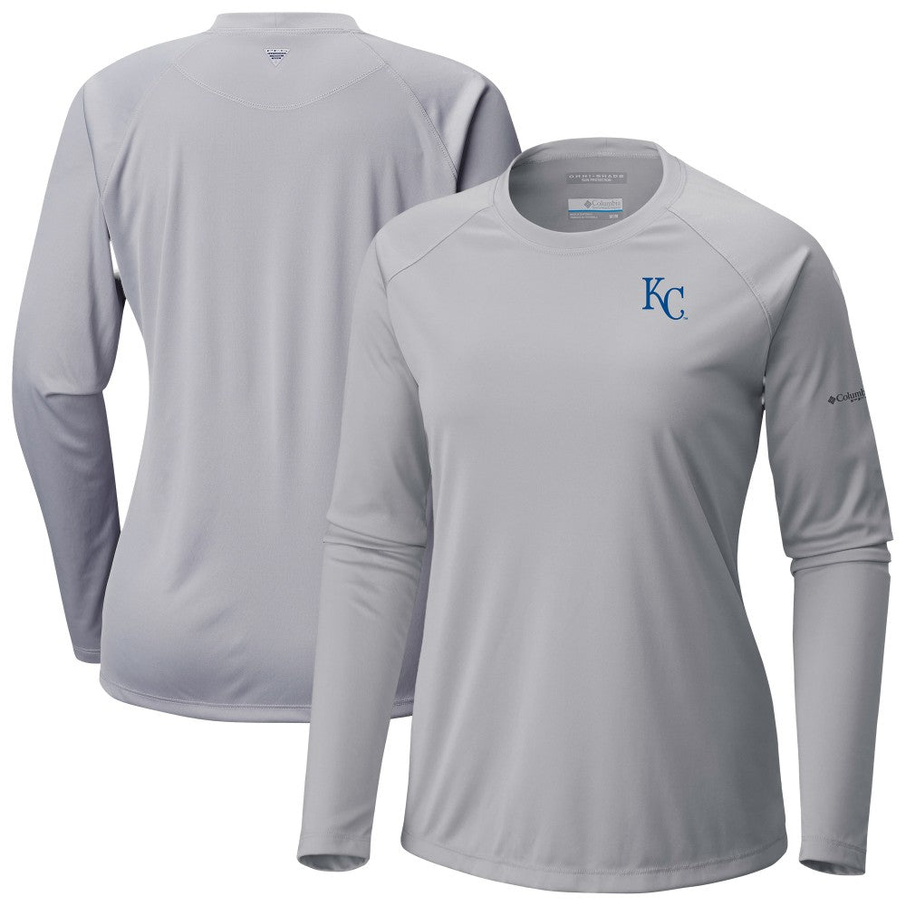 Kansas City Royals Columbia Tidal Tee II Long Sleeve T-Shirt Online