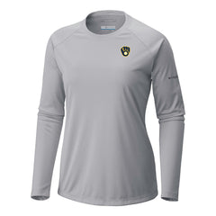 Milwaukee Brewers Columbia Tidal Tee II Long Sleeve T-Shirt Clearance