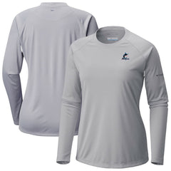 Miami Marlins Columbia Tidal Tee II Long Sleeve T-Shirt Sale