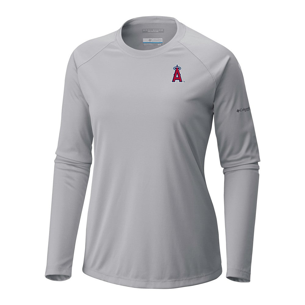 Los Angeles Angels Columbia Tidal Tee II Long Sleeve T-Shirt Online