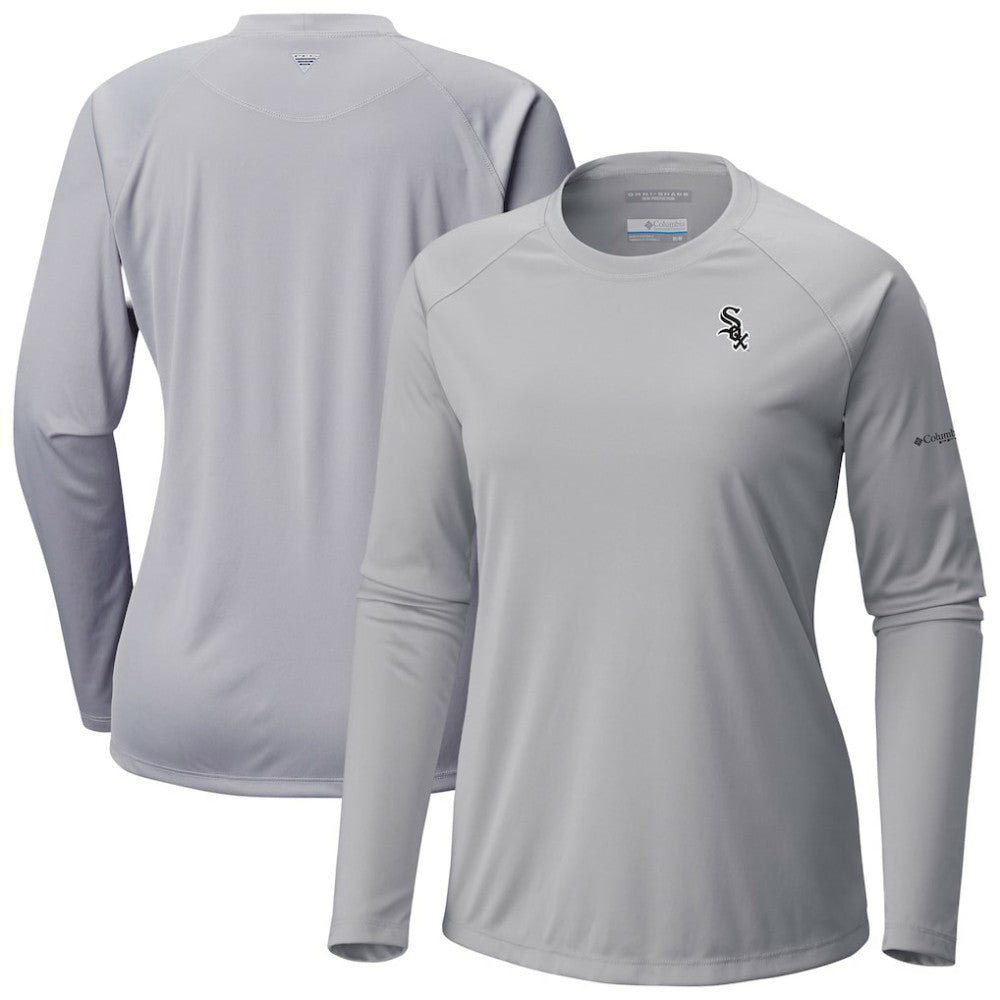 Chicago White Sox Columbia Tidal Tee II Long Sleeve T-Shirt Clearance