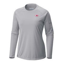 Cincinnati Reds Columbia Tidal Tee II Long Sleeve T-Shirt Near Me