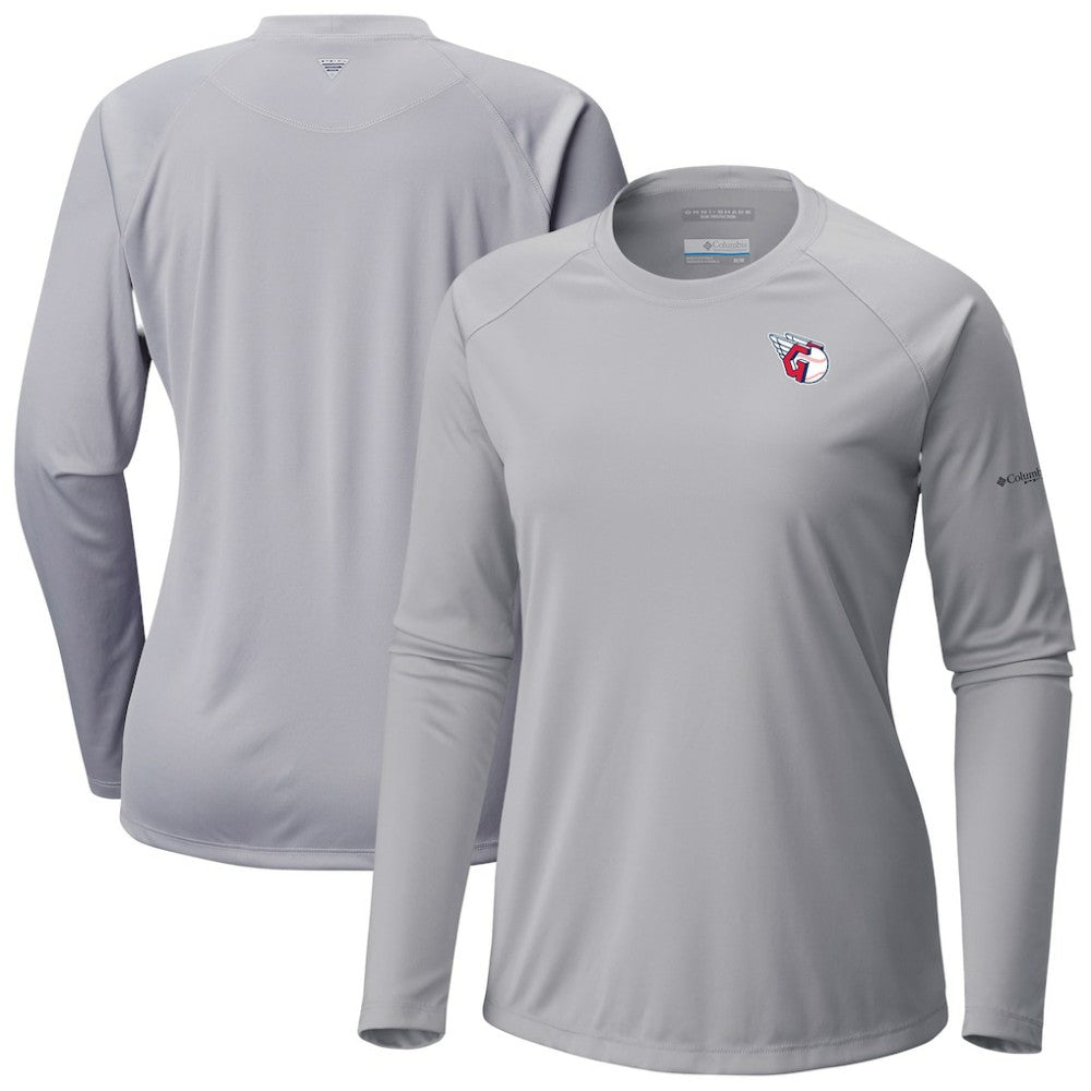 Cleveland Guardians Columbia Tidal Tee II Long Sleeve T-Shirt Sale