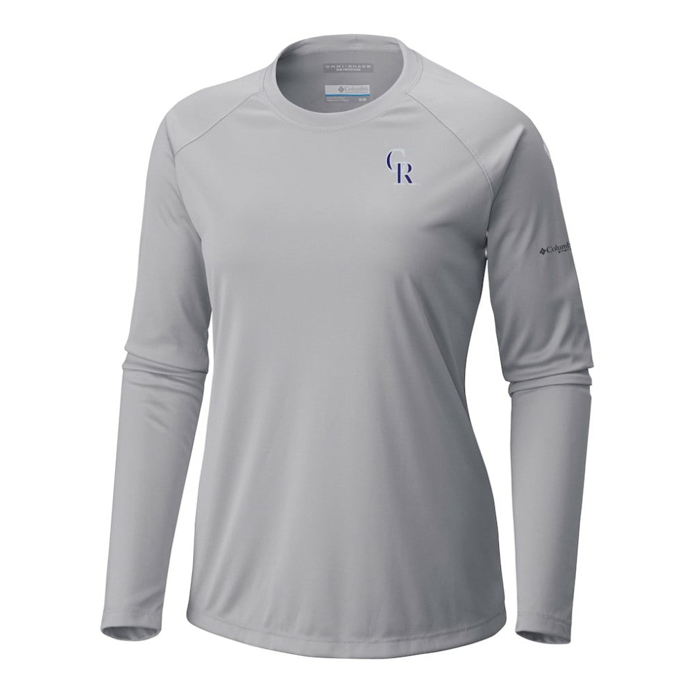 Colorado Rockies Columbia Tidal Tee II Long Sleeve T-Shirt Clearance