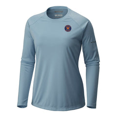 Houston Astros Columbia Tidal Tee II Long Sleeve T-Shirt Clearance