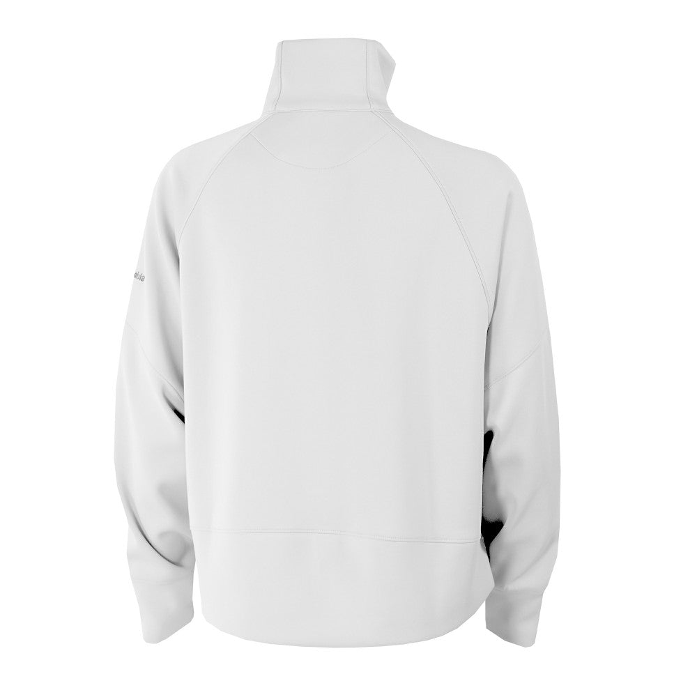 New York Mets Columbia Women's Wickhams Hills Raglan Omni-Wick Quarter-Zip Pullover Clearance