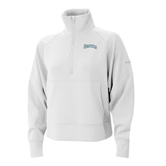 Seattle Mariners Columbia Women's Wickhams Hills Raglan Omni-Wick Quarter-Zip Pullover On Sale