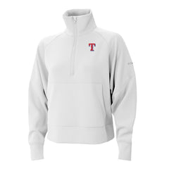 Texas Rangers Columbia Women's Wickhams Hills Raglan Omni-Wick Quarter-Zip Pullover Near Me