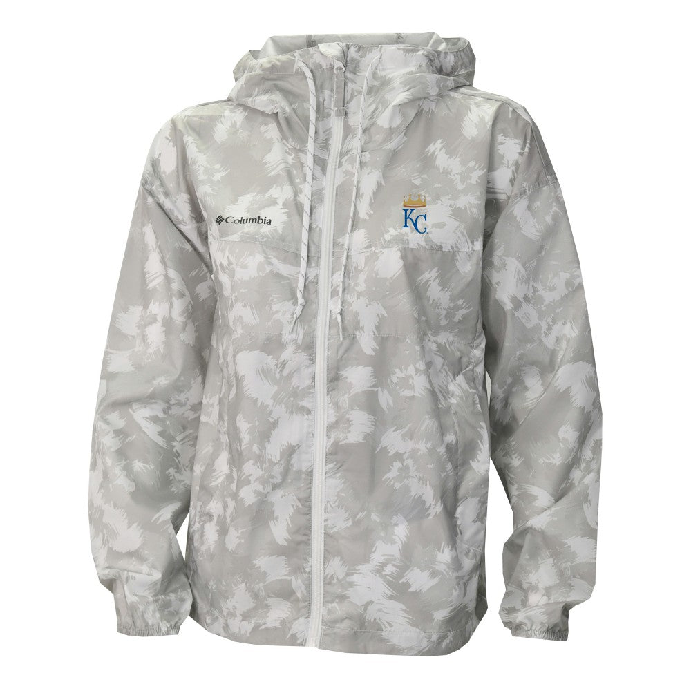 Kansas City Royals Columbia Women's Flash Challenger Full-Zip Hoodie Windbreaker Jacket for sale