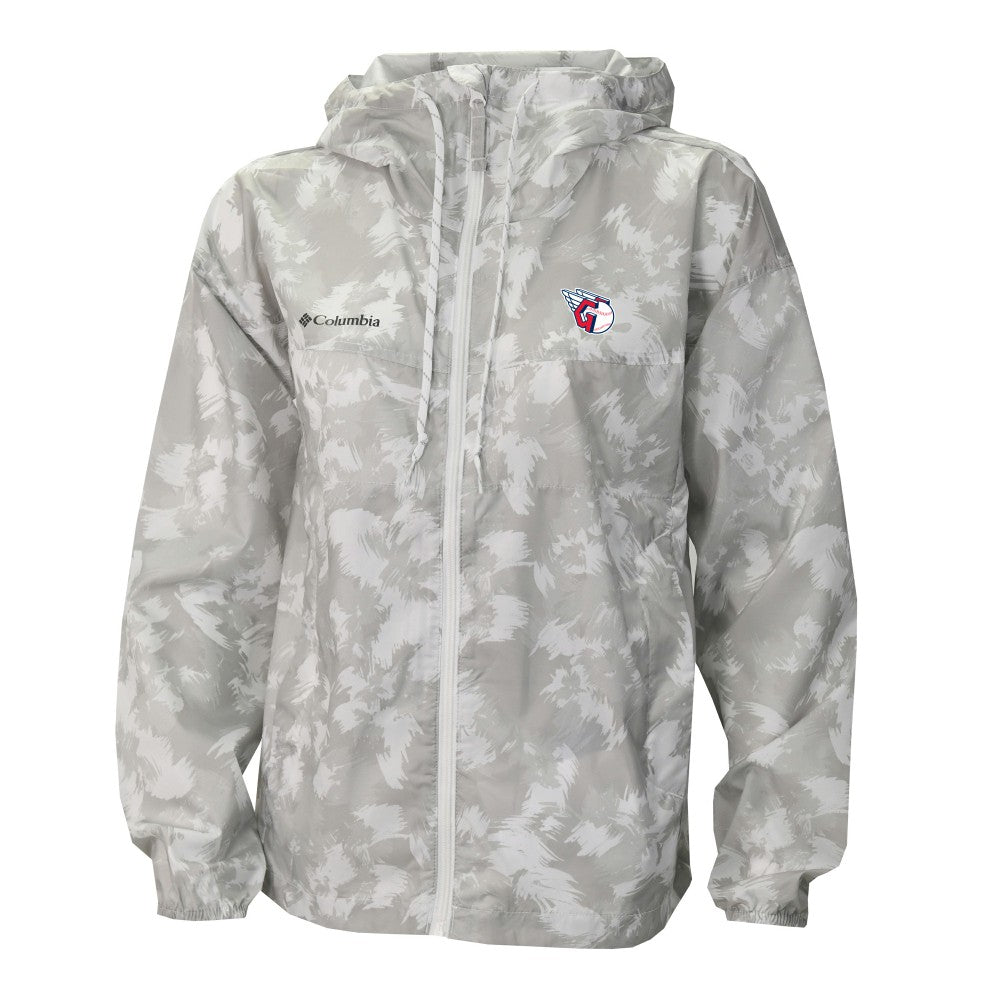 Cleveland Guardians Columbia Women's Flash Challenger Full-Zip Hoodie Windbreaker Jacket Near Me